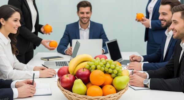 La livraison panier de fruits au travail : un atout santé pour vos équipes